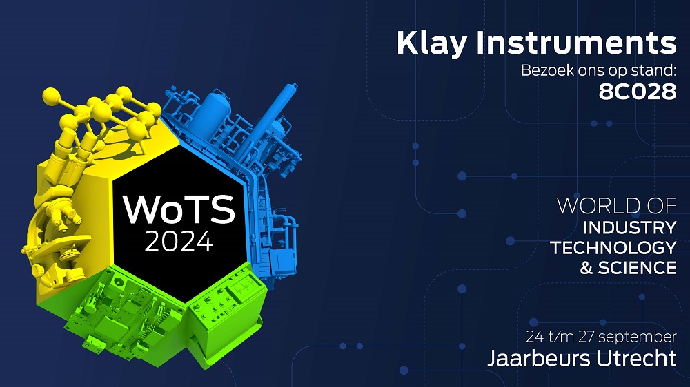 Klay Instruments exposeert op de World Of Technology & Science 2024 in Utrecht, 24-27 september